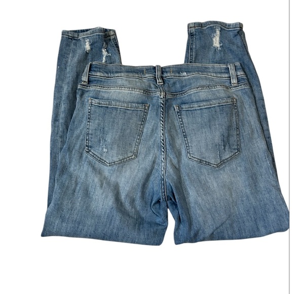 Eunina trendy Blue Denim Jeans size 7 - Picture 3 of 6